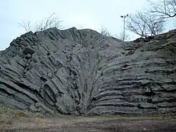 Basalt rocks on the Hirtstein in the Ore Mountains