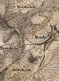 Bracht, preußische Uraufnahme 1841