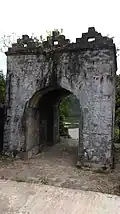 Ruin of Hoành Sơn quan (橫山關), gate marked the boundary of Đại Việt and Champa.