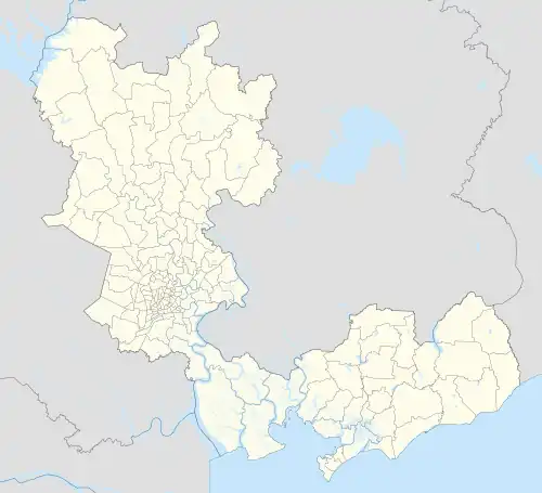Củ Chi tunnels is located in Ho Chi Minh City