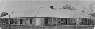 Homestead on Bindebango Station, circa 1910