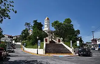 Church and hill in 2024