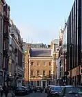 View north to houses on Clifford Street from Cork Street.