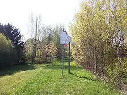 Location of the razed halt (2016)
