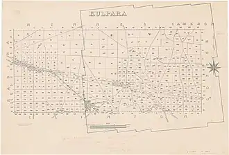 Cadastral map of Hundred of Kulpara, 1930