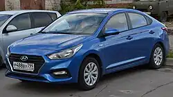 Hyundai Solaris (HCr; pre-facelift, Russia)