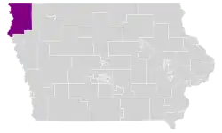 Map of the district