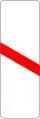 W 122.1L Level Crossing Countdown Marker (100&nbsp;m)[note 6]