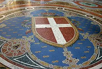 Floor mosaic