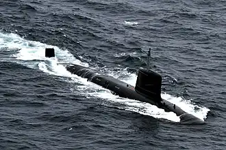 Khanderi at sea