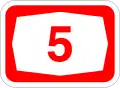 Highway 5 shield}}