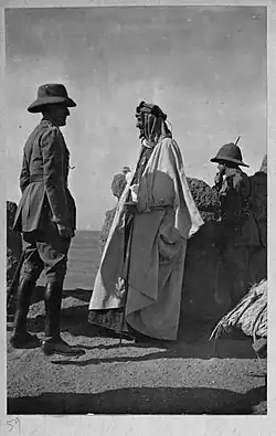 Ibn Saud in Basra during WWI