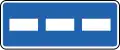 Parking places, parallel to road[7]