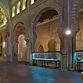 Mudéjar architecture in the Church of San Roman in Toledo, Spain (12th or 13th century)[46]