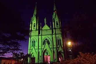 Church by night