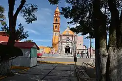 Sagrada Familia Church in Villa Aldama, Veracruz, Mexico.