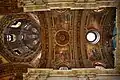 Ceiling of the altar and dome.