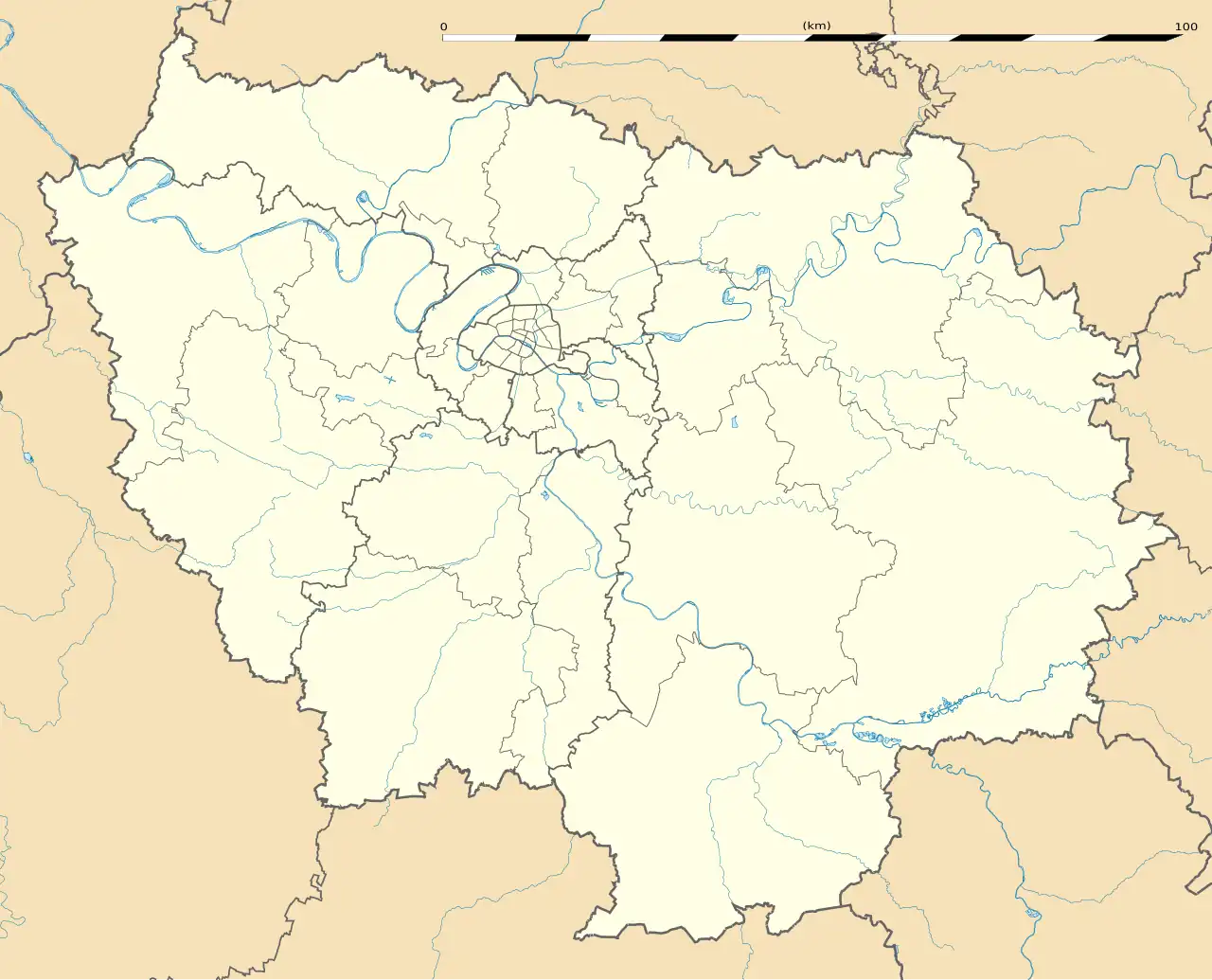 Provins is located in Île-de-France (region)