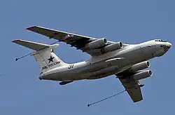 An Il-78M of the 203rd Guards Air Refuelling Regiment