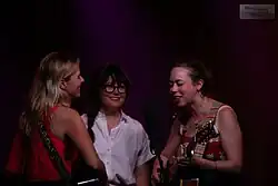 I'm with Her performing in 2019