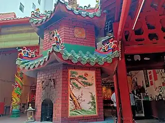 Temple incinerator