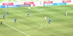The stadium during 2025 Indonesia Independence Cup match between Mali and Uzbekistan.