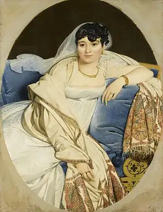 Portrait of Marie-Françoise Rivière by Jean-Auguste-Dominique Ingres