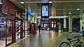 The main concourse from Box Hill Shopping Centre to Box Hill station, August 2024