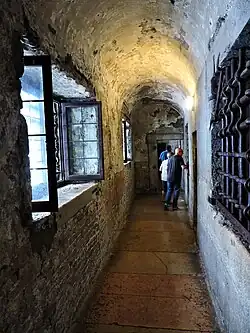 Interior of the bridge