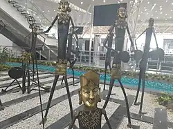 Tribal art Installation