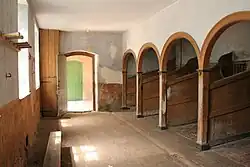 Interior, Calke Abbey stables