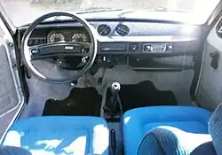 127 CL interior
