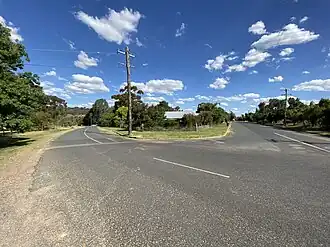 Intersection of Benedict and Eugene Avenue in San Isidore