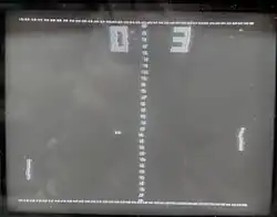 Black and white Tennis screenshot