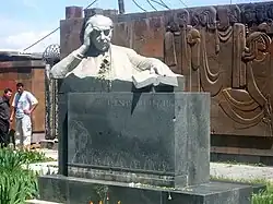 Tomb of Avetik Isahakyan in Yerevan