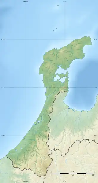 Mitsukejima is located in Ishikawa Prefecture