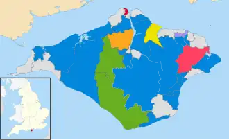 2021 results map