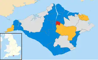 2009 results map