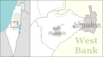 Beit Jimal is located in Jerusalem District