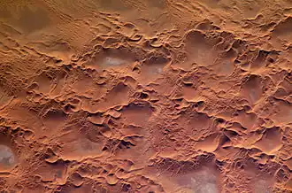 International Space Station: Complex dunes and sabkhah of Issaouane Erg