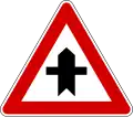 Crossroads with priority (also uses )