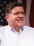 Photographic portrait of JB Pritzker