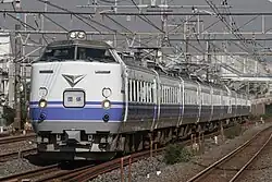 A JR East 485-1500 series in November 2007