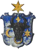 Coat of arms of the Moldavian prince Iacob Heraclid