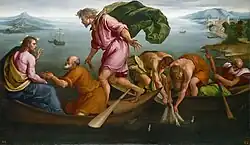 Painting by Jacopo Bassano, 1545