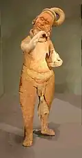 A drunkard, 400–800 AD.
