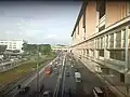 Jalan Kuala Selangor towards Kepong and Kuala Lumpur direction near Sri Damansara Barat MRT station.