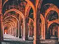 Pillared prayer hall