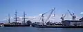 James Craig leaving Forgacs Dockyard, 2007