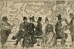 Plague Below, Plague Above, Plague Everywhere (1904) etching, 19.7 × 29.8&nbsp;cm, Plantin-Moretus Museum, Antwerp